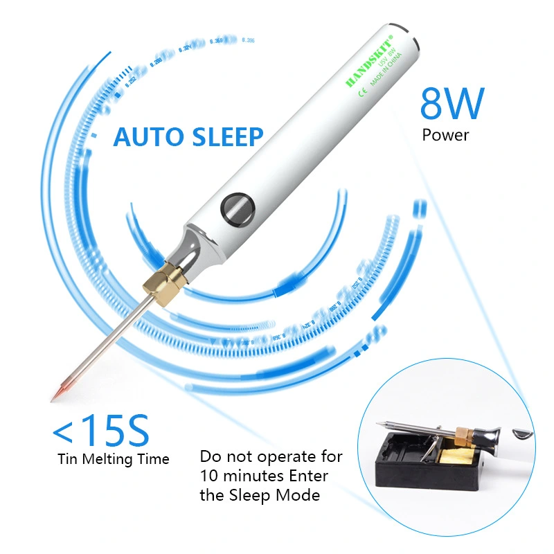 5V 8W Low Voltage Portable Mini USB Soldering Iron Outdoor Aerial Work