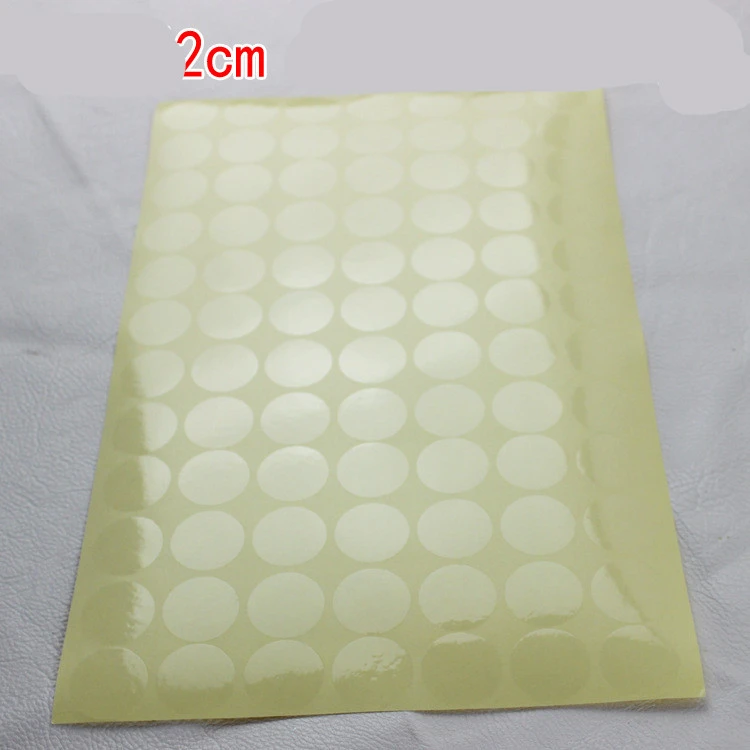 Transparent sealing sticker