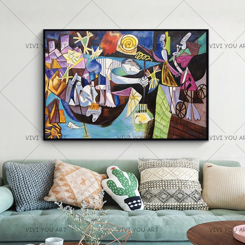 Art Gallery Custom Decorative Painting Canvas Core