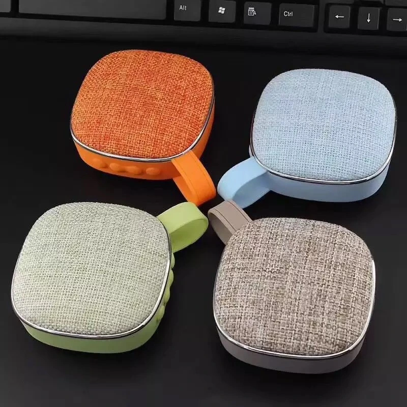 Mini portable outdoor portable cloth bluetooth speaker