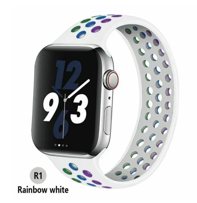Compatible with Apple, Suitable For Iwatch6  SE  5 Integrated Elastic Strap