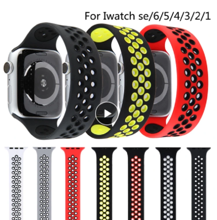 Compatible with Apple, Suitable For Iwatch6  SE  5 Integrated Elastic Strap