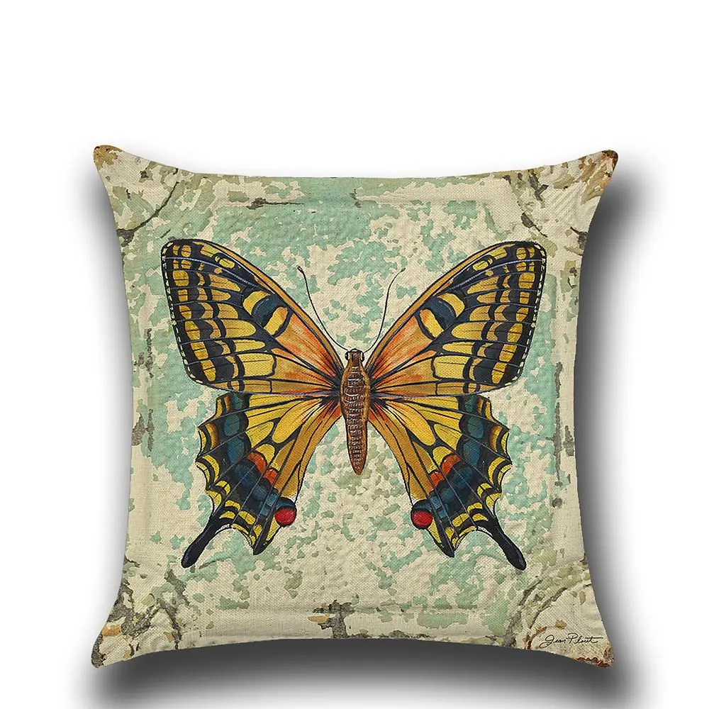 Literary and artistic comfort cushion pillowcase