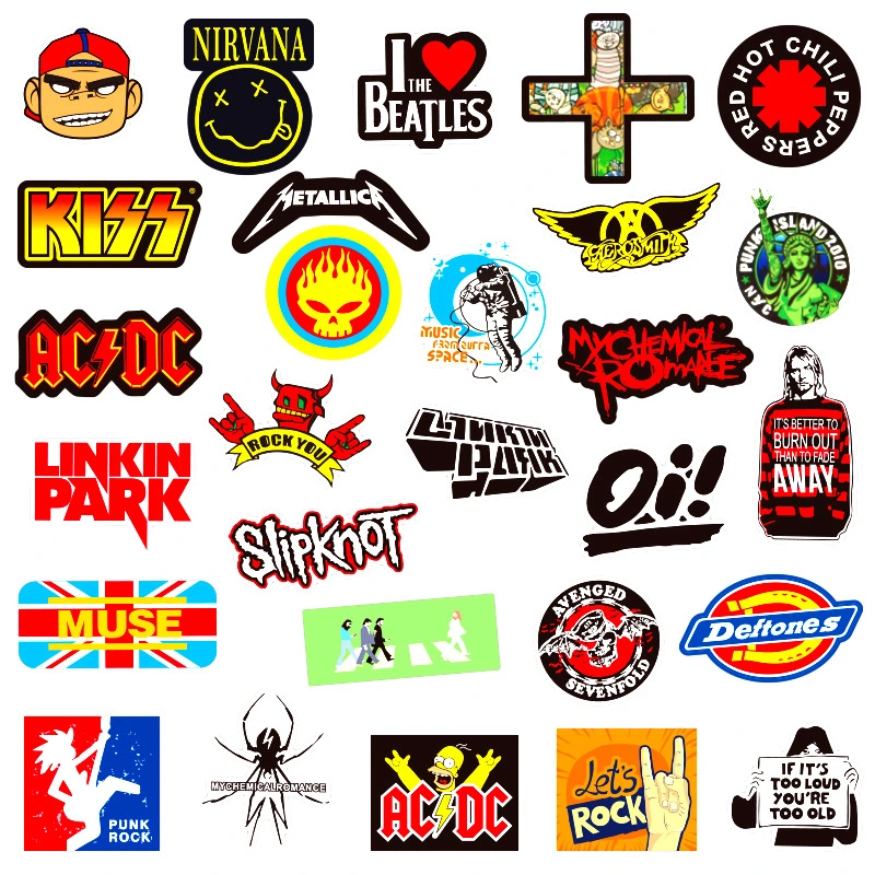 Removable notebook scooter sticker