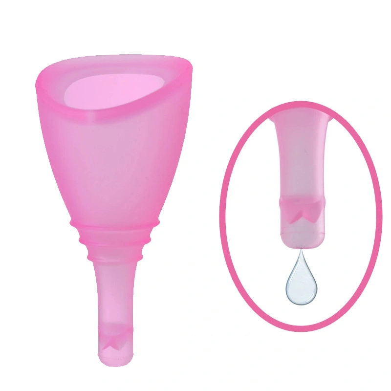 Drainable menstrual cup
