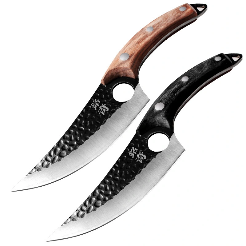 Small scimitar for slaughtering and cutting meat