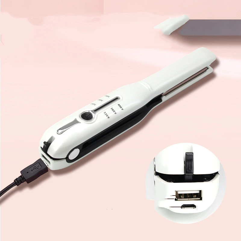 Mini hair straightener