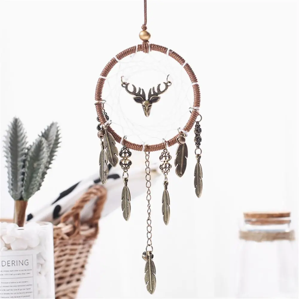 Small mini dream catcher pendant