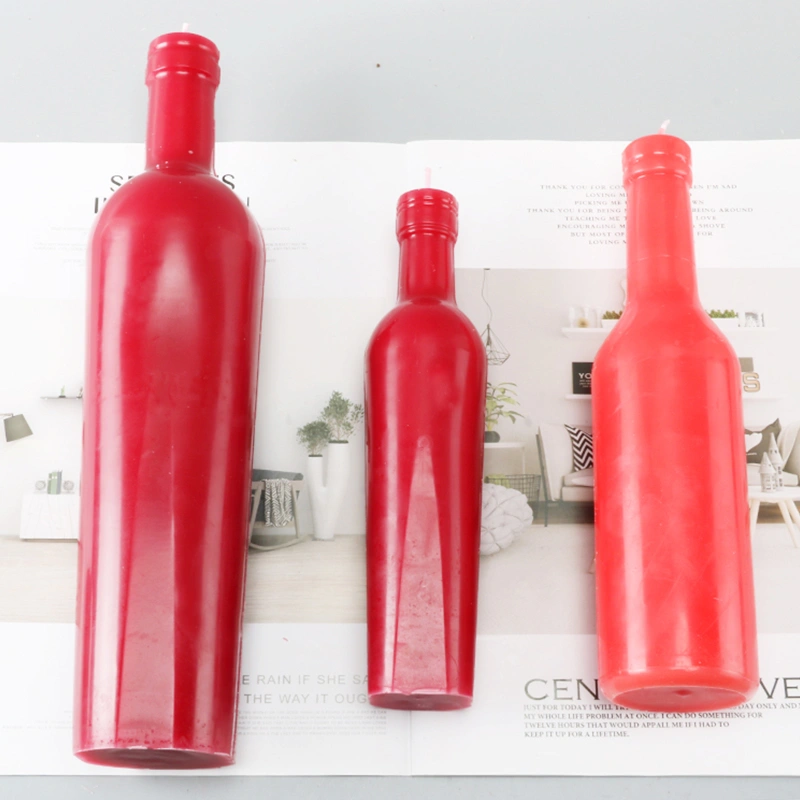 Wine bottle shape mold model handmade candle mold