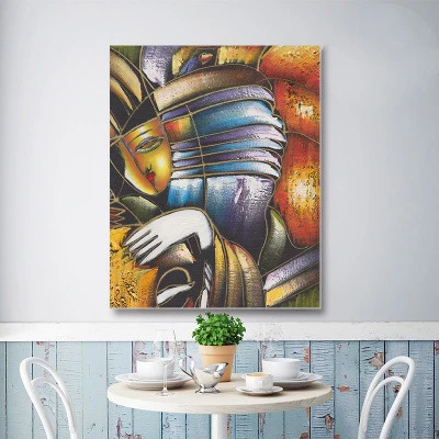 Creative abstract painting for bedroom and living room