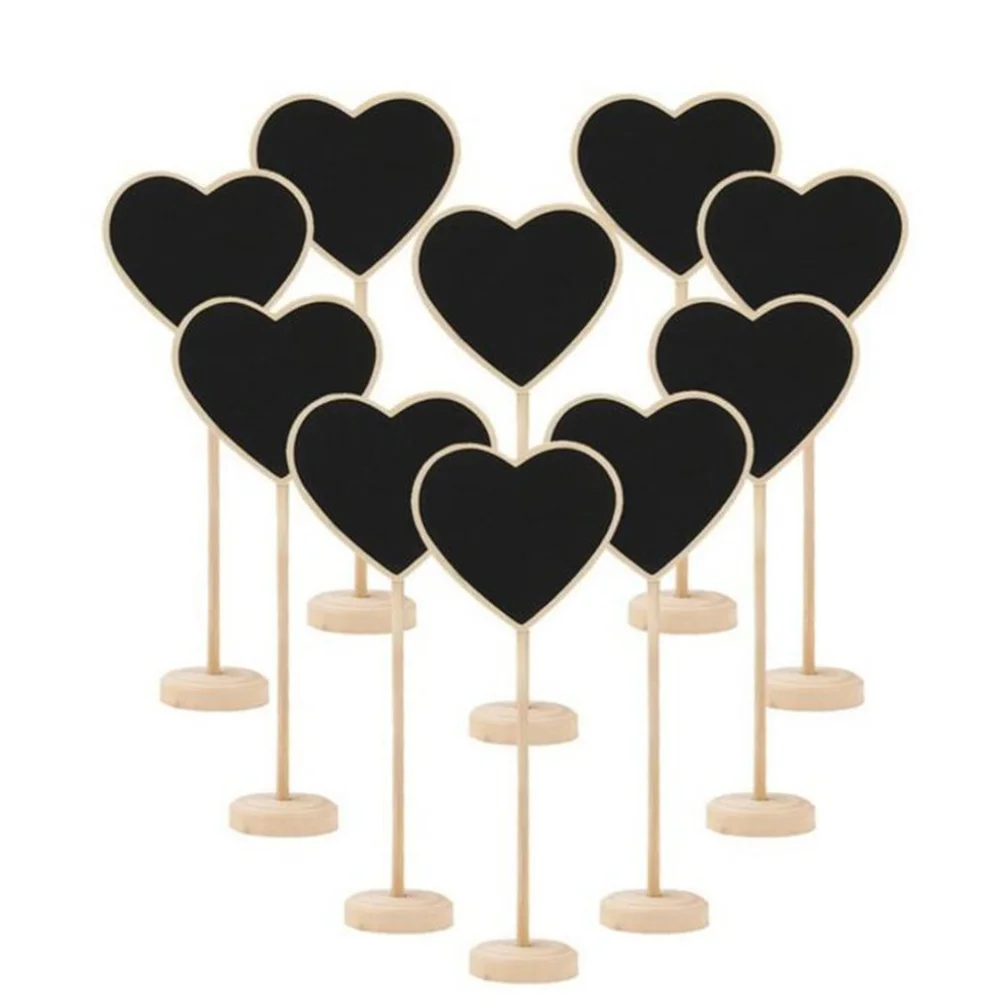 Mini heart-shaped small blackboard