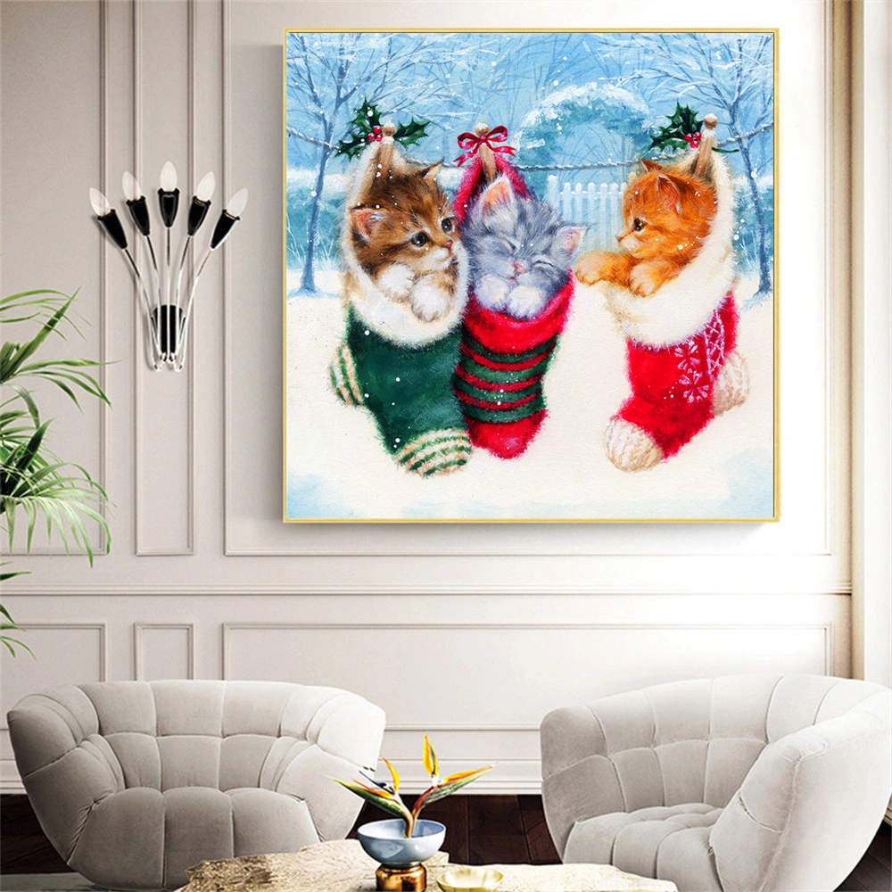 Pet cat 5d diamond painting