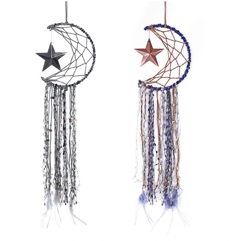 New Moon Dream Catcher Bell Pendant Door Trim
