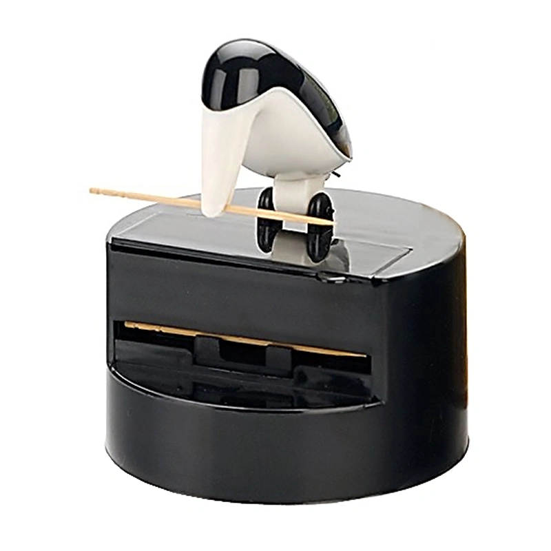 Little penguin toothpick dispenser