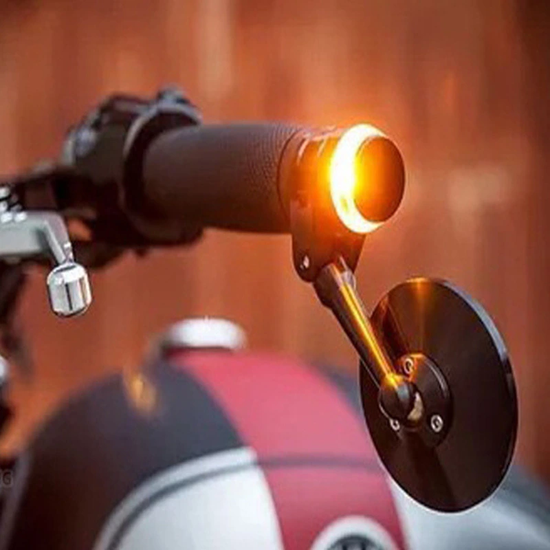 Motorcycle handle light