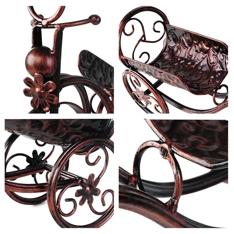 Wine Bottle Holders or Wall Mounted Wine Racks Dispenser Wine Bar Optical Metal bicycles