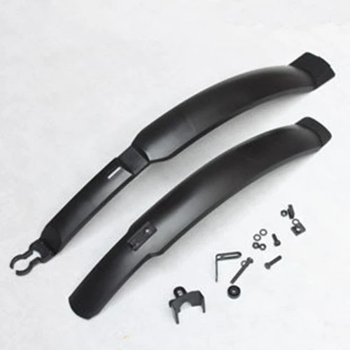 Mountain bike mudguard rain plate