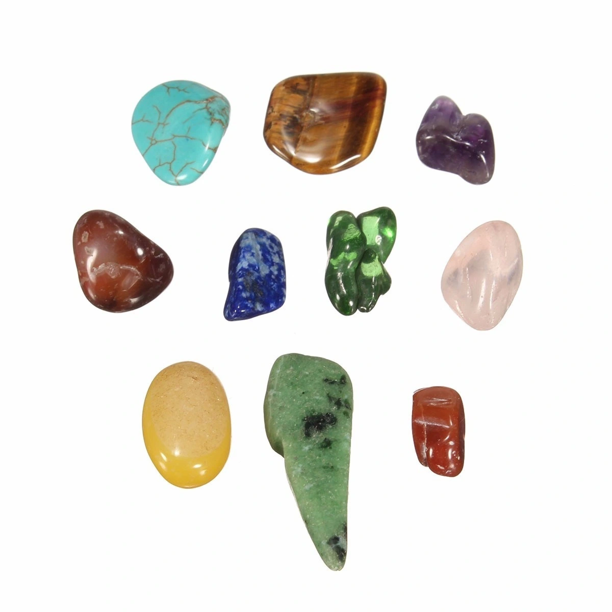Floral Quartz Jewelry Accessories Set