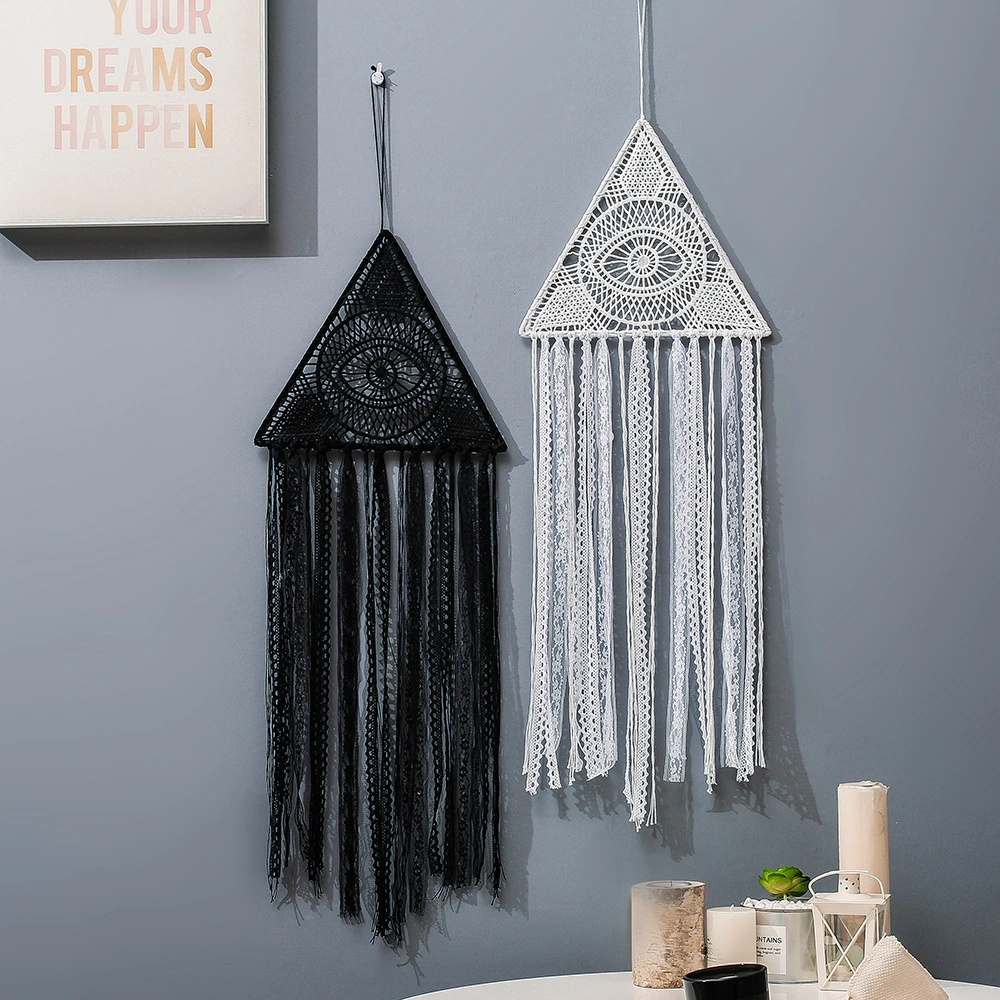 Triangle eyes dream catcher lace ornaments