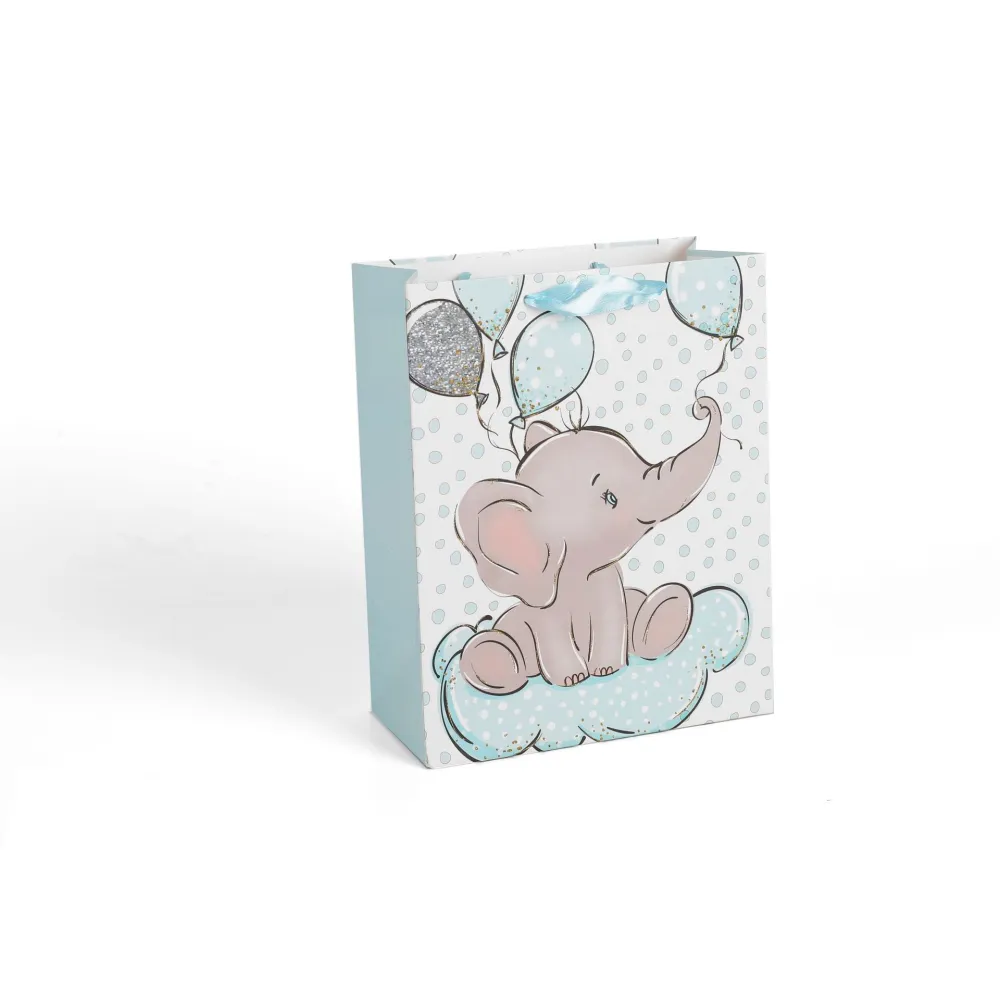 Baby elephant paper bag