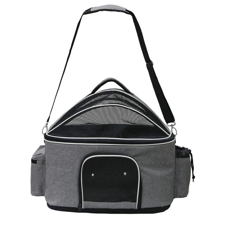 Foldable And Breathable Cat Bag For Outing, Portable Messenger