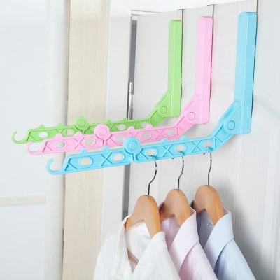 Foldable clothes drying rod