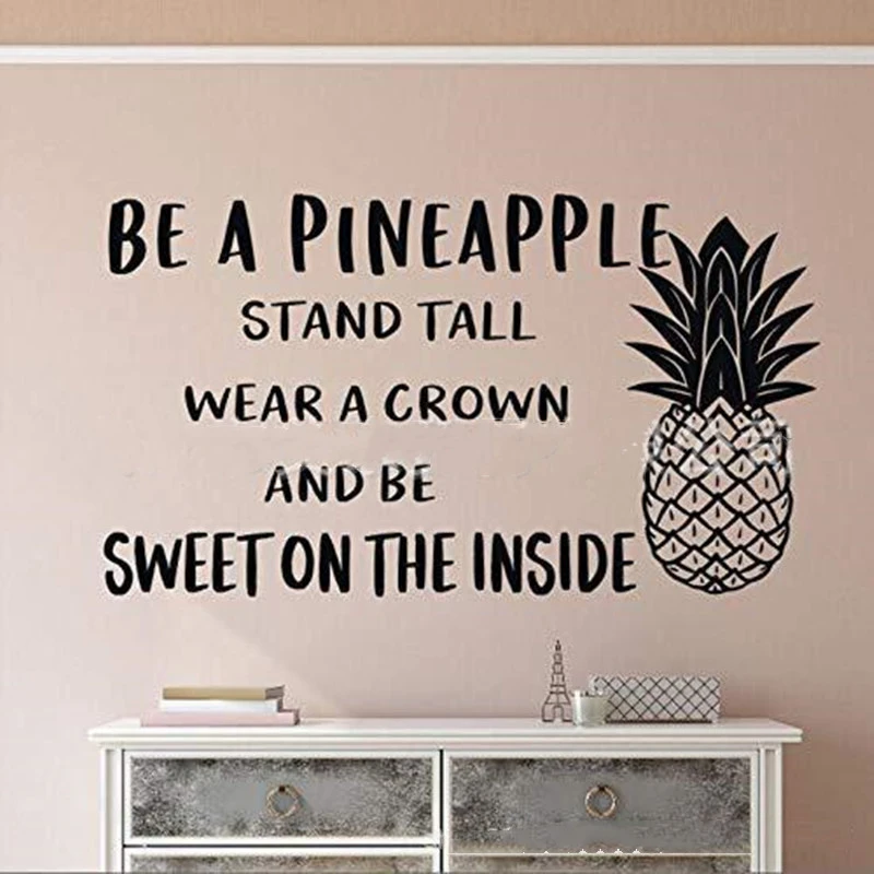 BE A PINEAPPLE Pineapple Wall Sticker