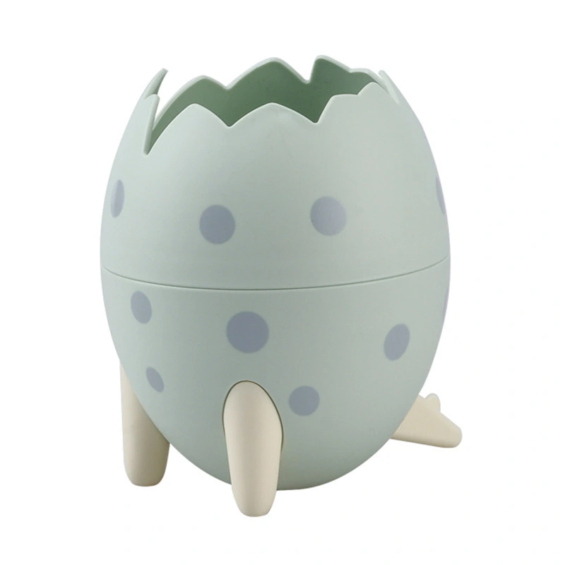 Household cute cartoon dragon egg shape pen holder