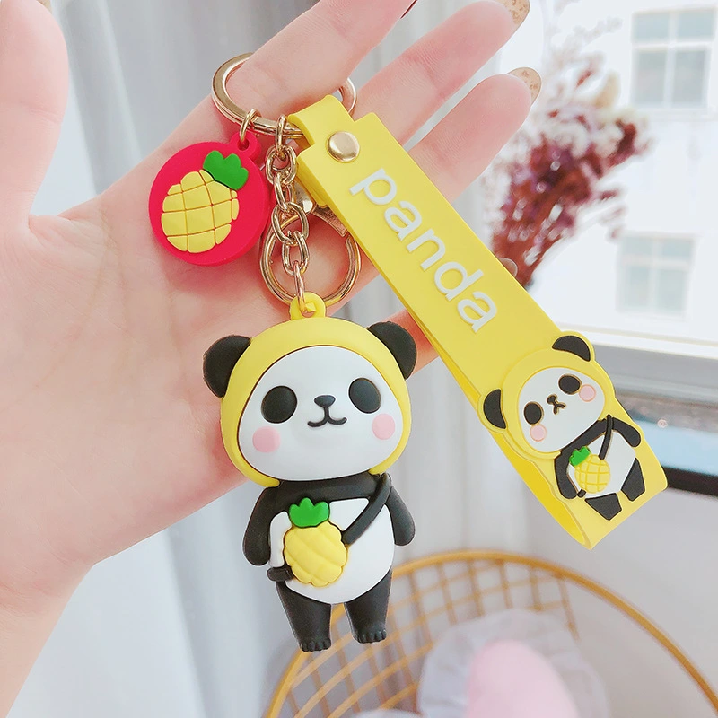 Cute panda keychain