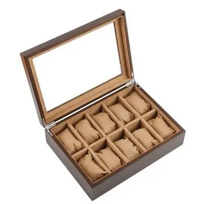 Wooden Skylight Luxury Fashion Watch Display Box