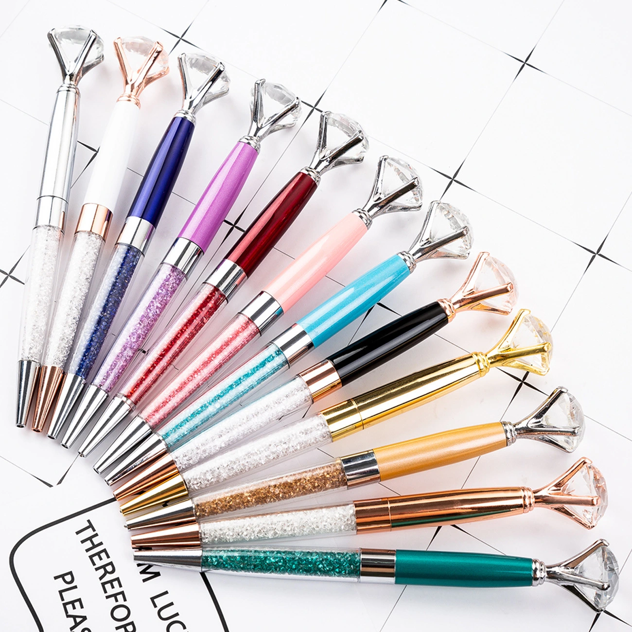 Crystal pen advertising pen