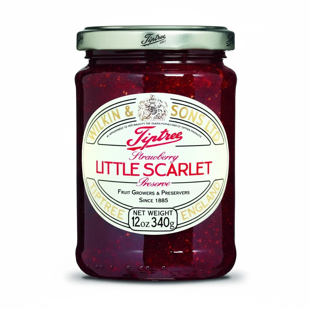 Tiptree Little Scarlet Strawberry Preserve, 12 Ounce Jar