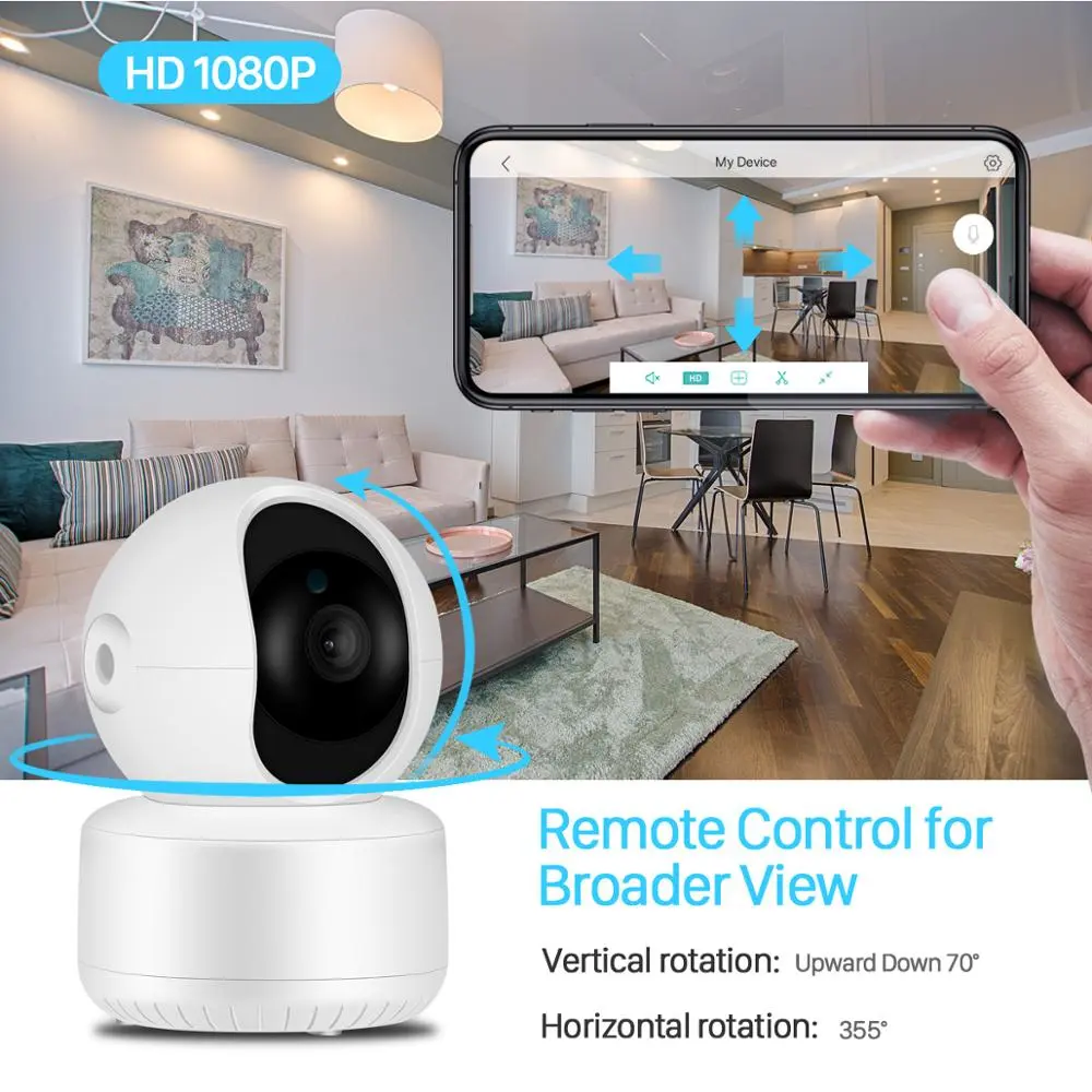 Automatic tracking wireless camera