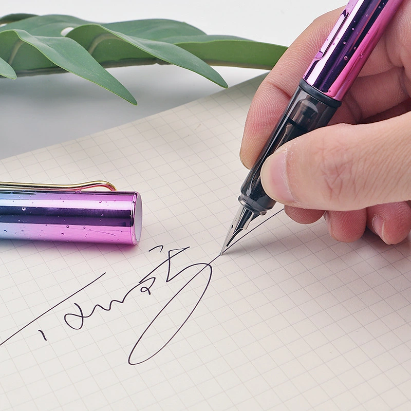 Gradient water drop fountain pen