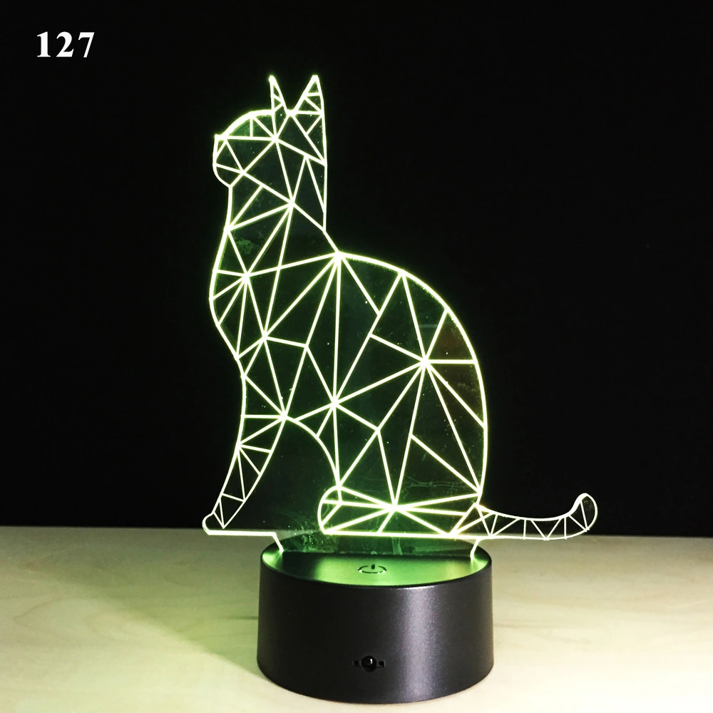 Led remote control night light creative electronic gift bedside lamp