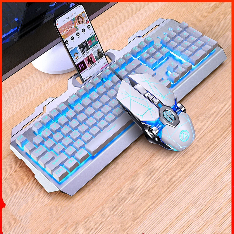 Three-piece keyboard mouse headset set