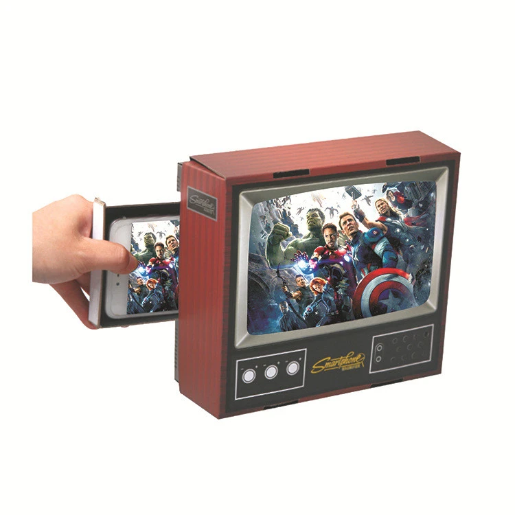 Mobile phone video amplifier to enlarge the screen artifact