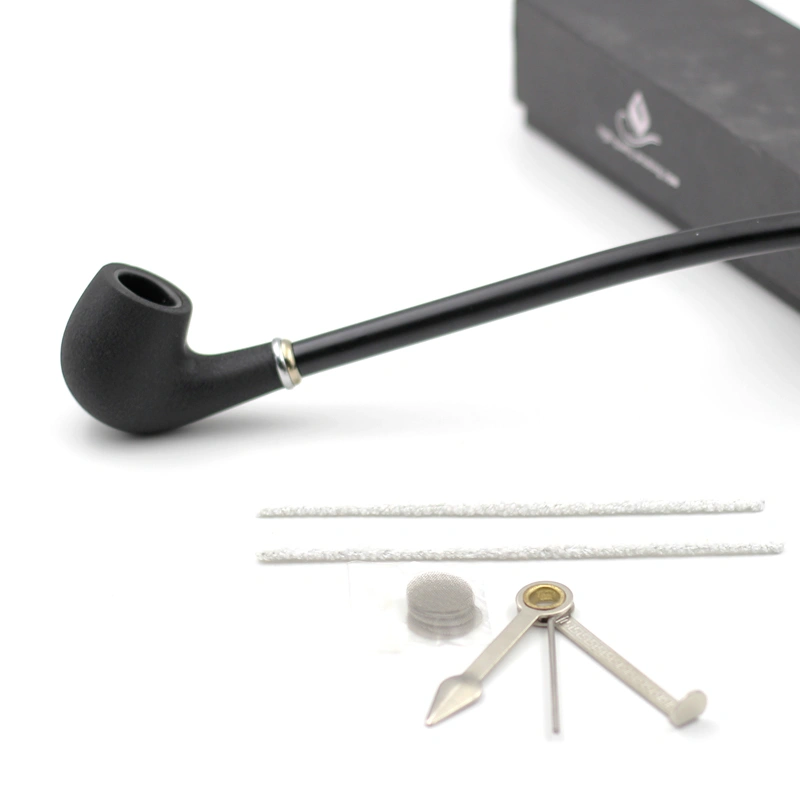 Black matte resin filter pipe