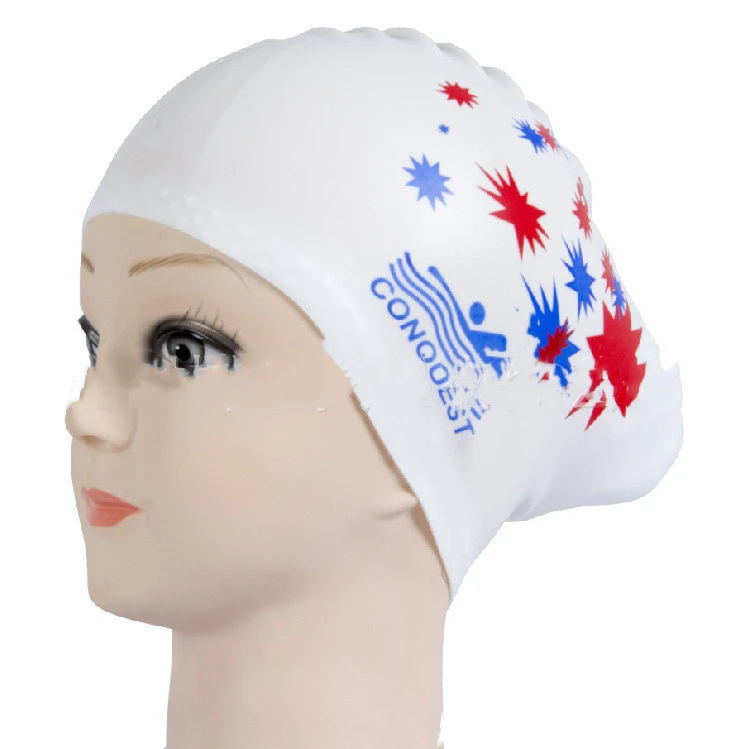 Women's Long Hair Swimming Cap For Adults