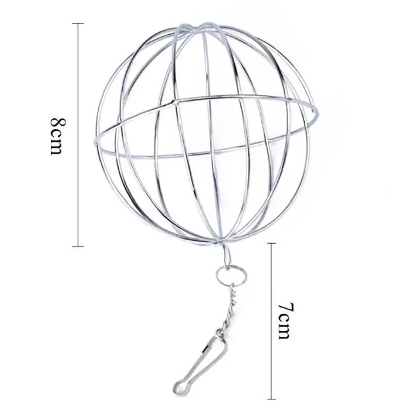 Stainless steel plating grass ball