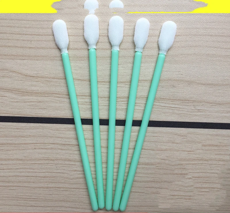 Clean cotton swab