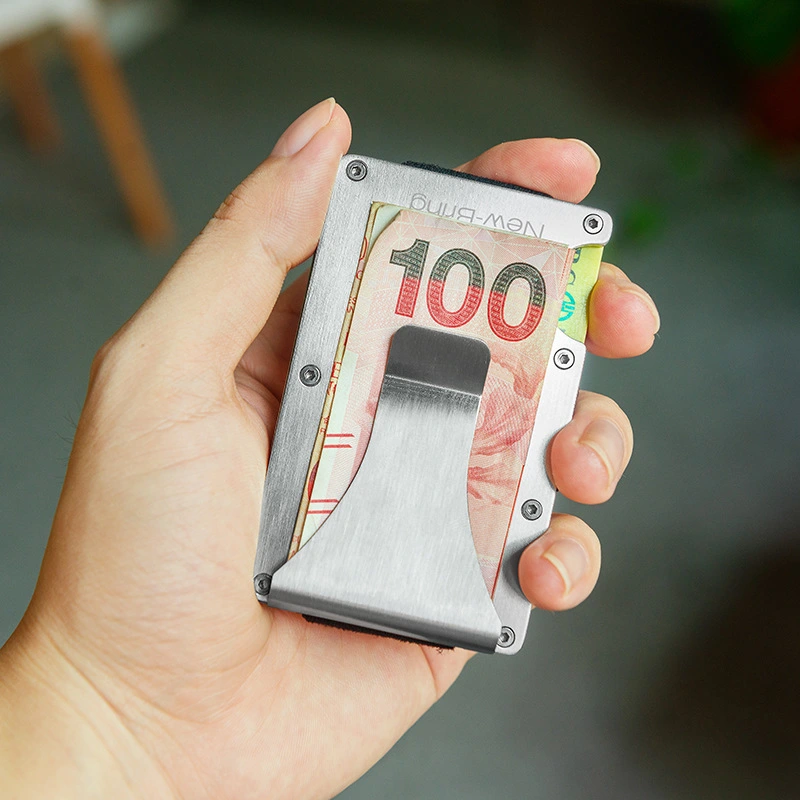 Male ultra-thin aluminum alloy credit card