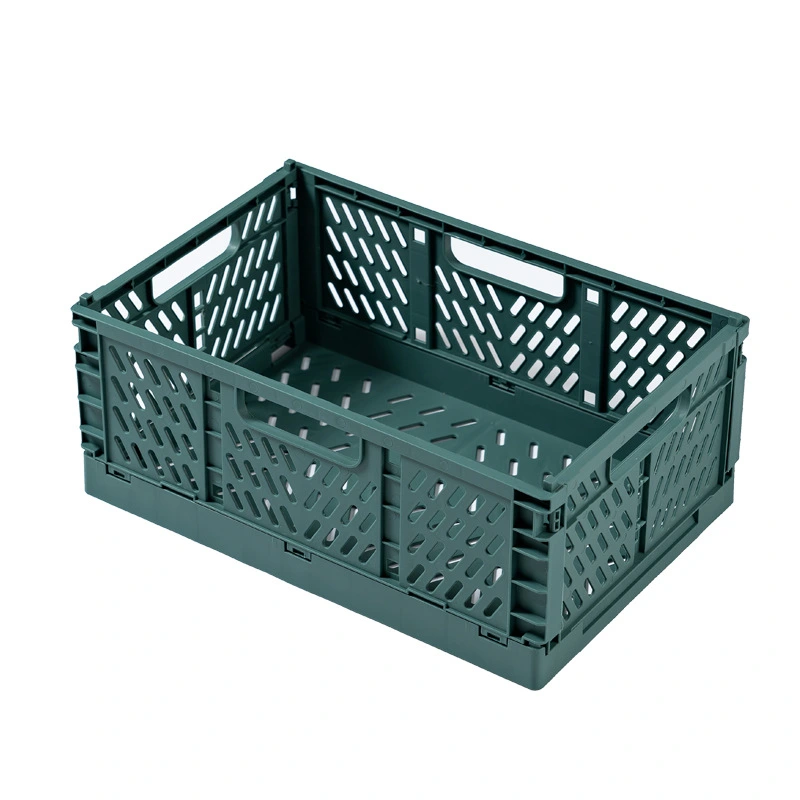 Pure Color Household Size Folding Basket