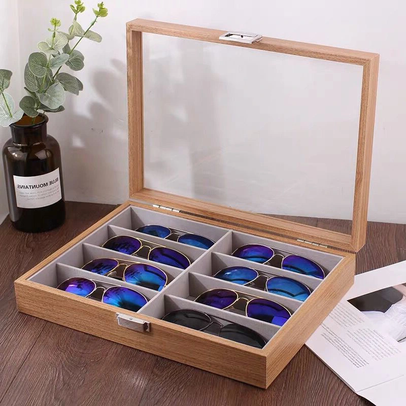 Glasses storage box