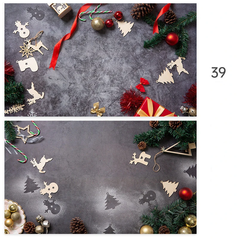 Stereo Double-sided Photo Christmas Background Paper