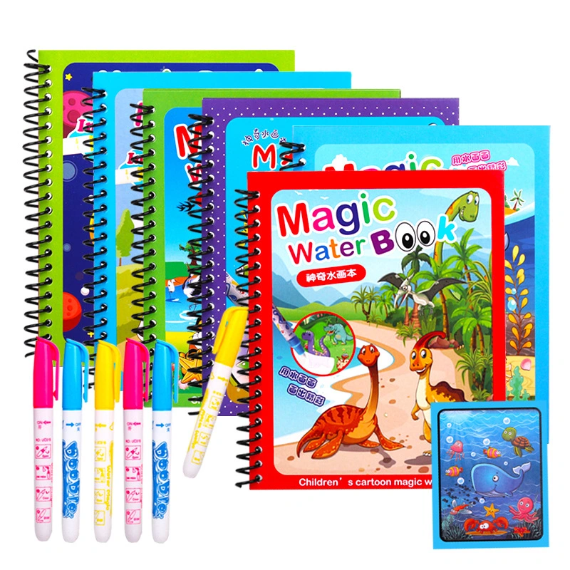 Children's Magic Water Painting Book