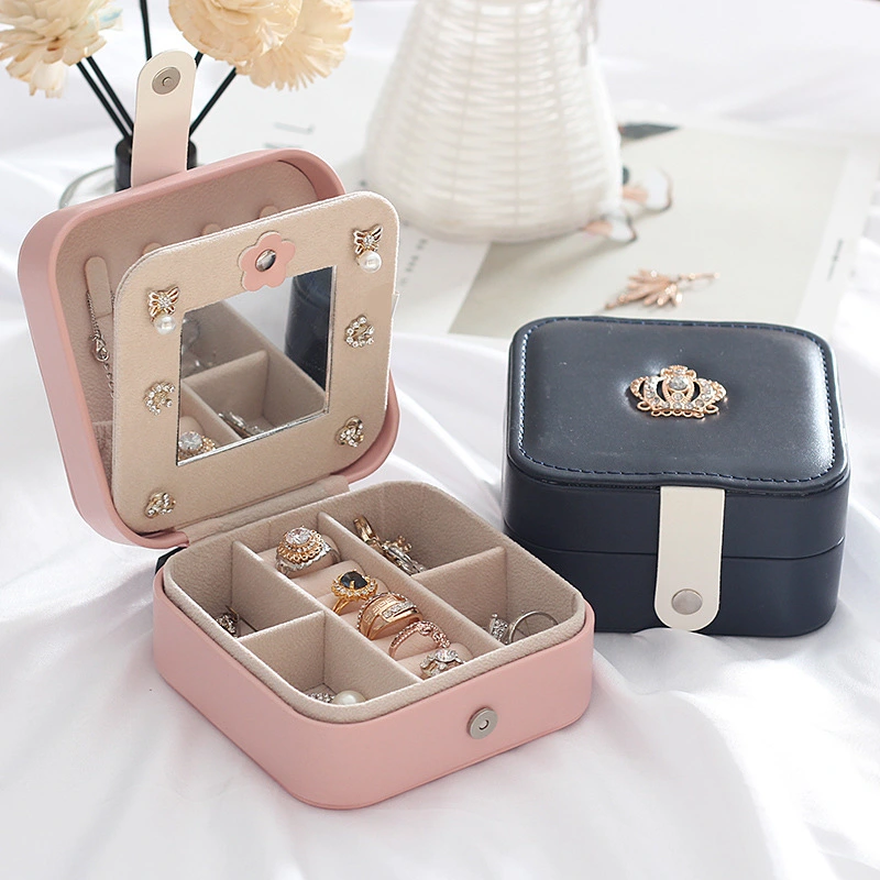 Travel Simple Portable Female Jewelry Box