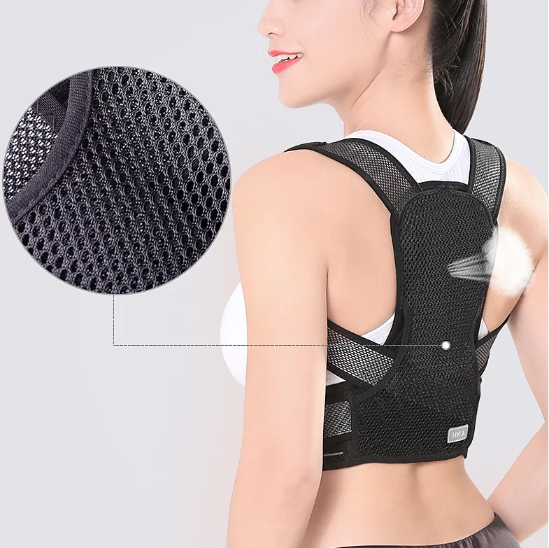 Invisible back kyphosis orthosis