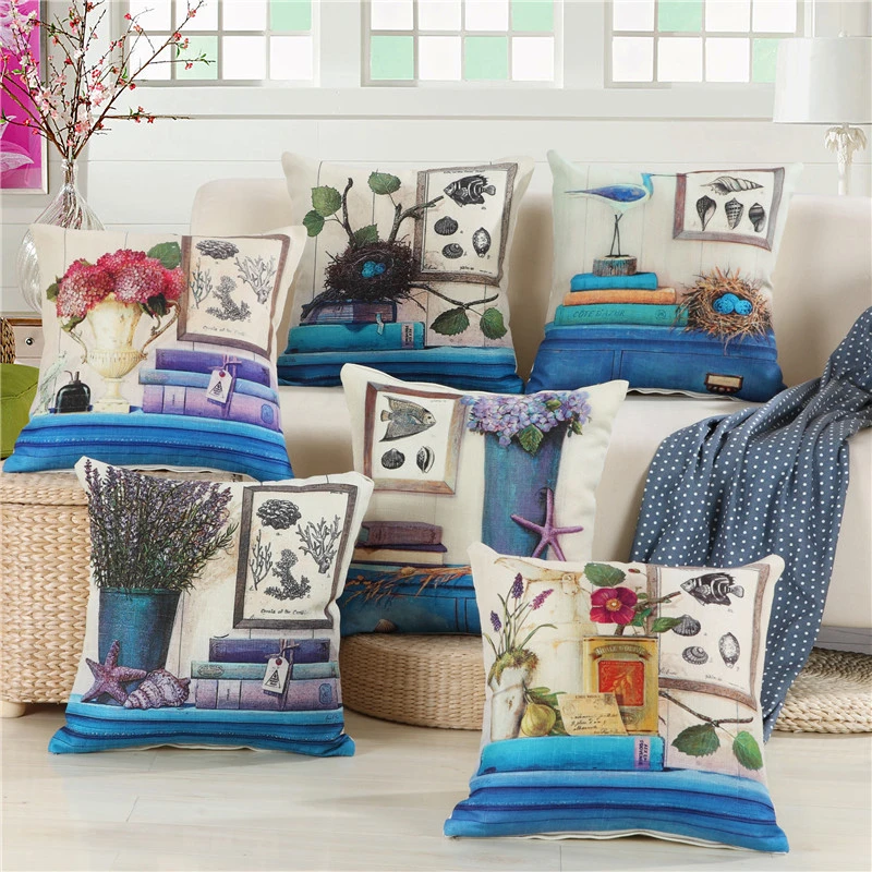 Sofa pillow cushion cover square pillow