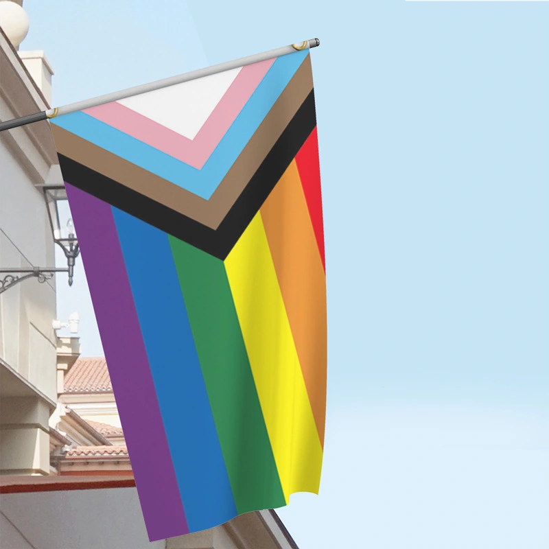 Comprehensive Colorful Square Rainbow Flag